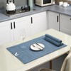 Puomue Microfiber Kitchen Towels and Dishcloths Set, 26 X 18