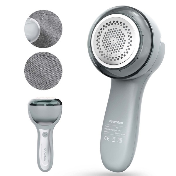 Fabric Shaver, Portable Lint Remover with 2 Interchangeable Blades, USB