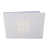 WHITE COTTON CARDS Love Tiny Value Photo Album, Grey, TVBX35,