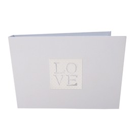 WHITE COTTON CARDS Love Tiny Value Photo Album, Grey, TVBX35, 17.5 x 2.5 x 12.5 cm