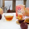 Pompadour Mediterranean Peach Herbal Tea, 1 Box (20 TB Pack)