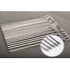 HONSHEN 24 pack Square Grilling Skewers, 8 inch Stainless Steel