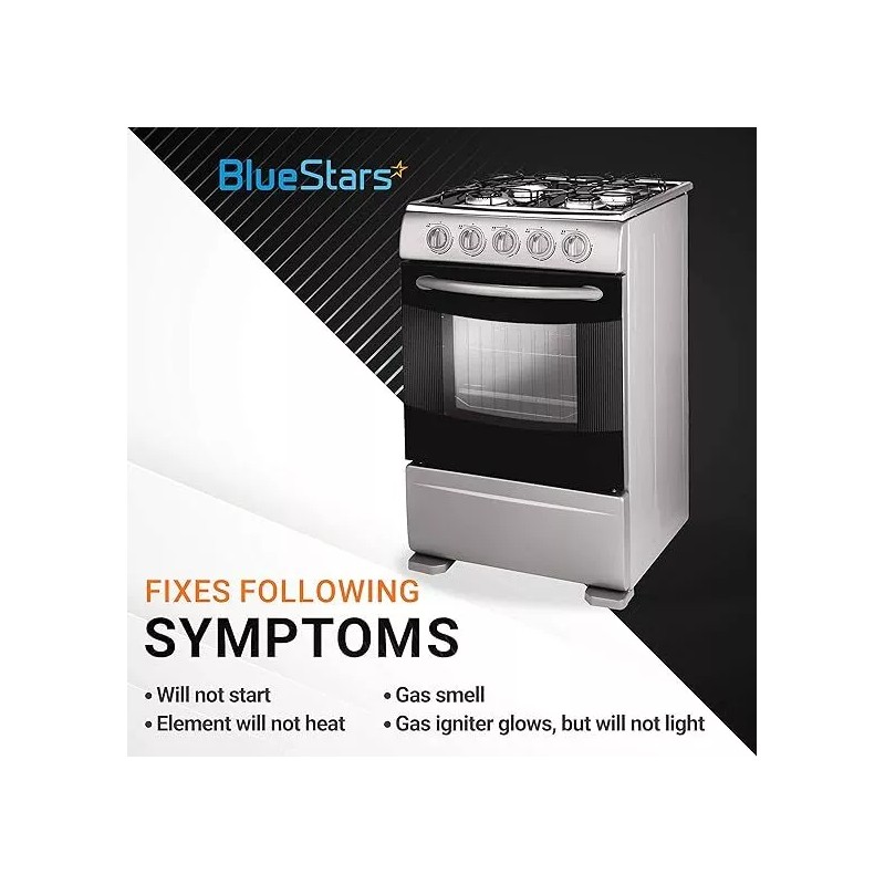 Maytag MGR4452BDW Range Oven Surface Igniter & Burner (4 Pack)