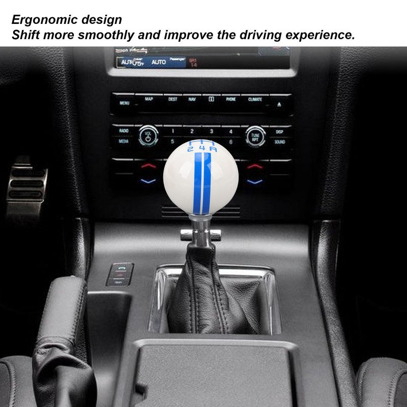 5 Speed Shift Knob Round Ball Manual Shift Knob with