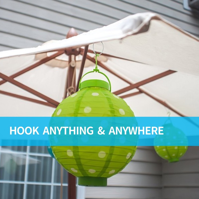 TSJ Suspended Ceiling Hooks with Clip for Teachers Hanging in