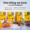 Taka Turmeric, 4 Pack (60 Teabags) Variety Pack with Turmeric,