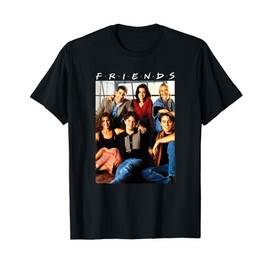Friends Group Photo 1 T-Shirt, black