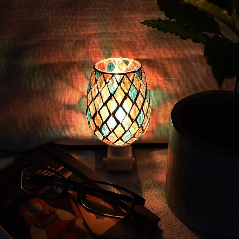 CNJY2 Forkkart Cute Handmade Glass Craft Mosaic Granf Diamond