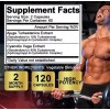 Suplementos Turkesterona Ecdysterona 1000mg 120 Capsula