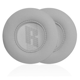 460NC Replacement Ear Pads Compatible with JBL Live 460NC/Live 460NC On-Ear Wireless Headphones, Akkiv Replacement Ear Pads Made of Protein Leather and Memory Foam (Grey)