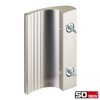 SOTECH Seja Balcony Door Handle Stainless Steel Look 82 x