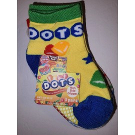Dots New 3T-5T Dots Socks 3 Pairs