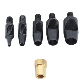 1mm, 3mm, 5mm, 7mm, 9mm Leather, Fabric Hole Punch Tools for Hand Press Machine