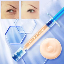 Eye Line Eraser Cream - Anti Aging Wrinkle Treatment for Under Eyes & Forehead - Instant Smoothing Formula with Moisturizing Benefits - Reduce Fine