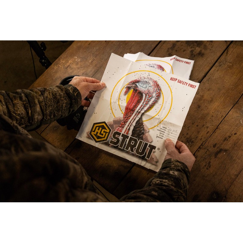 Hunters Specialties Full Size Paper Shooting Practice Turkey Targets -