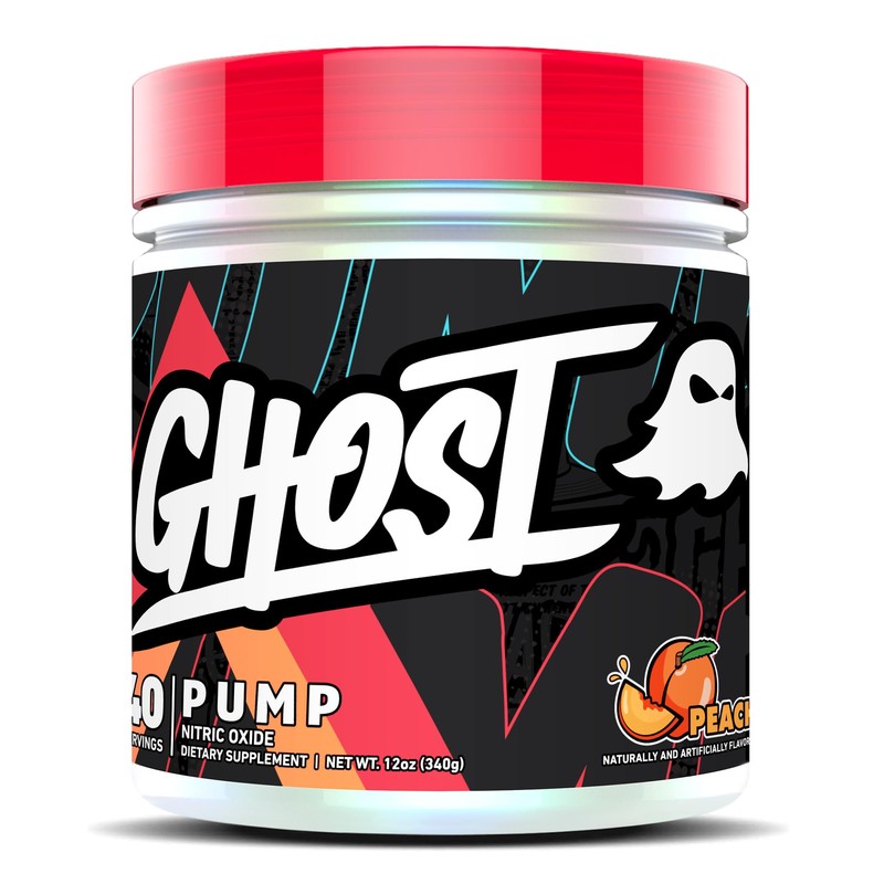 Ghost Polvo de ?xido N?trico Pump, Color Melocot?n - 40