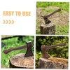 MERRYHAPY Survival Axe Handle Replacement: 2pcs Wooden Axe Grip Handle