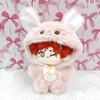 Stuffed Animal Kigurumi with Embroidery for Plushies, For 3.9 inches