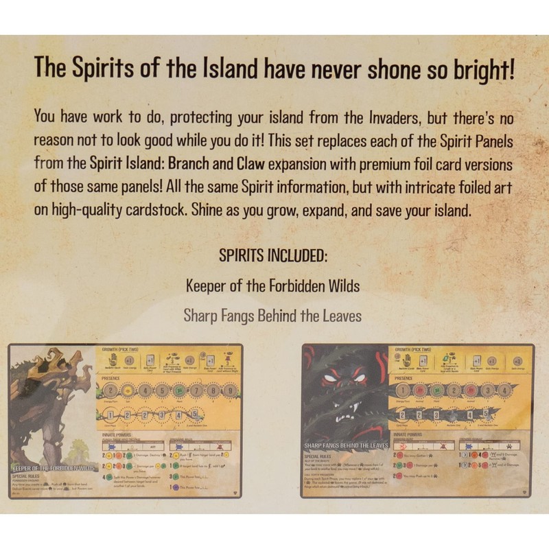 Greater Than Games Spirit Island Branch &Claw: Premium Foil Spirit
