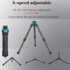 Mini Carbon Fiber Tripod Desktop Tabletop Stand Tripod for Gopro
