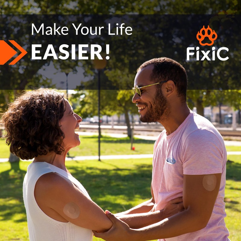 Fixic Libre 3 Sensor Covers - 25 Pack - Perfect