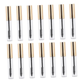 Ipetboom 1set Portable Mascara Tubes Covers Refillable Eyelash Containers for Travel Design for Easy Viewing for Mascara Blends