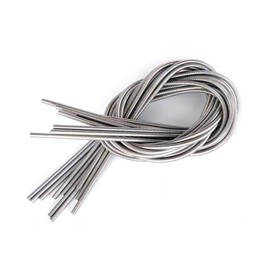 ZIMISI 1/4'' x 16 Ft Stainless Steel Brake Line Protector, Rustproof Gravel Guard Spring for 0.25'' Tube, Corrosion Resistance Car Fuel Pipe Protector for Off-road Vehicle, Truck, SUV (1/4"-16 Feet)