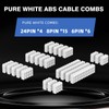 16AWG PSU Cable Extension Kit with Cable Combs,1x24pin ATX/2x8pin(4+4) EPS/3x8pin(6+2)