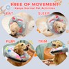 PAWCHIE Inflatable Dog Cone Collar Alternative, Soft Dog Cone for