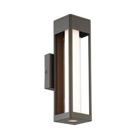Access Lighting - HI Access 20126LEDDMG-ORB/OPL Transitional LED Outdoor Wall Mount from Soll Collection Dark Finish, Oil Rubbed Bronze