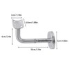 4pcs 60*100mm Stainless Handrail Brackets,Wall Mount Stairway Railing Bracket,Stairway Hardware