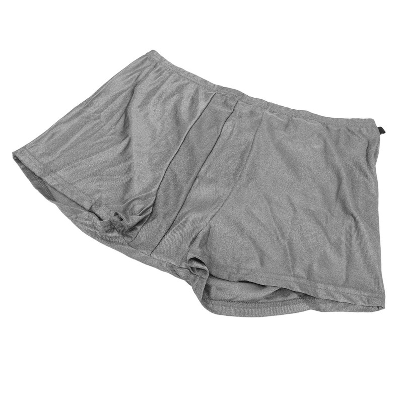 EMF Shielding Underwear Men Radiation Protection Underpants Boxer Briefs Silver