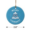 GRAPHICS & MORE Mount Cleverest Everest Reading Book Funny Humor
