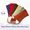 Qterdiz Baby Christmas Non-Slip Winter Socks Baby Boys Warm Terry