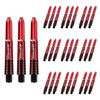 WINMAU Prism Force Red Short Polycarbonate Dart Stems (Shafts) -