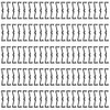 Fudeshe 100pcs Plastic Pegboard Hook Locks, Pegboard Hook Secure Clip