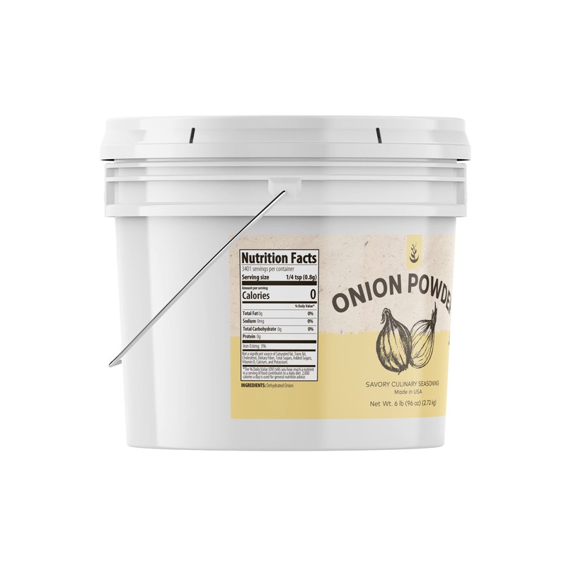 Pure Original Ingredients Onion Powder (1 Gallon) Seasoning, Cooking, Soups,