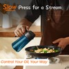 TrendPlain 16oz/470ml Blue Glass Olive Oil Sprayer for Cooking -