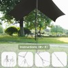 TRIWONDER Reflective Guyline, Tent Cord Nylon Paracord Rope with Guyline