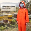Orange Beekeeper One Piece Bee Suit Beekeeping Protective Clothes Beekeeping