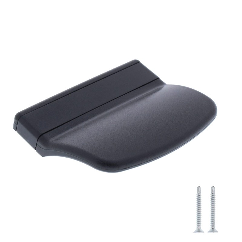 ToniTec Pala Balcony Door Handle in Black Plastic Balcony Door