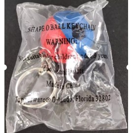 Tupperware Keychains - Set of 5 - SHAPE-O TOY New / Sealed