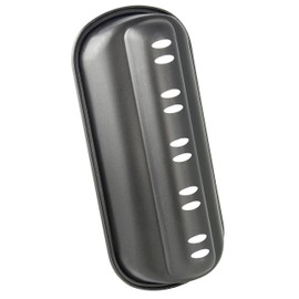 Zenker 9110 Stollen-Backform, (31 x 7 x 15 cm) Special Season, Stollenhaube mit Antihaftbeschichtung, Backblech für Stollen, Menge: 1 Stück, Farbe: schwarz