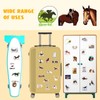 Kabwea Horse Sticker Set, 100 Pieces Waterproof Stickers For Kids