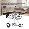 Baby Plush Animal Stroller Toys Black and White Spiral Activity