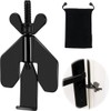 Upgrade Portable Door Lock for Travel,Suithink 304 Stainless Steel Black