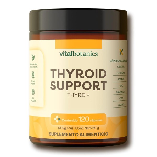 THYRD con Magnesio, Potasio, Selenio, Yodo, Zinc, Ajo y Crcuma.