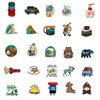 Outdoor Hiking Adventure Camping Stickers for Kids Boys Girls, 50