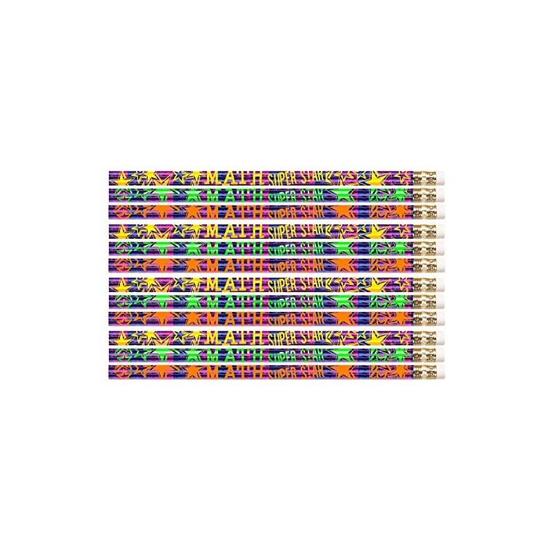 Express Pencils D2500 Math Super Star - 36 Qty Package