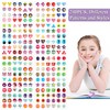 240 Piece Earrings 3D Gems Sticker Girls Sticker Earrings Self-Adhesive